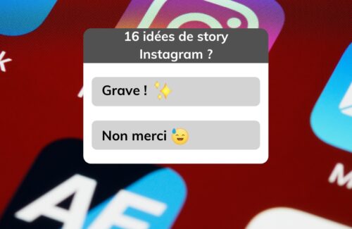 idée de story instagram